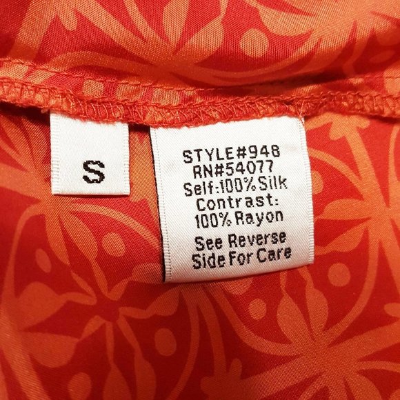 Cabi Silk Butterfly Sleeveless Tunic - Picture 8 of 8